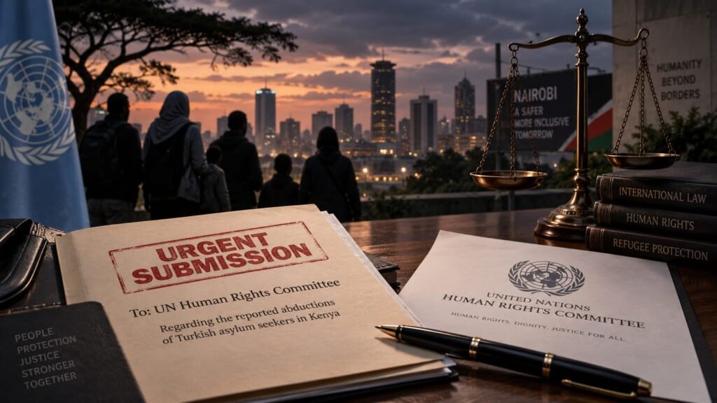 Urgent Submission to the UN Human Rights Committee: Abductions of Turkish Asylum Seekers in Kenya