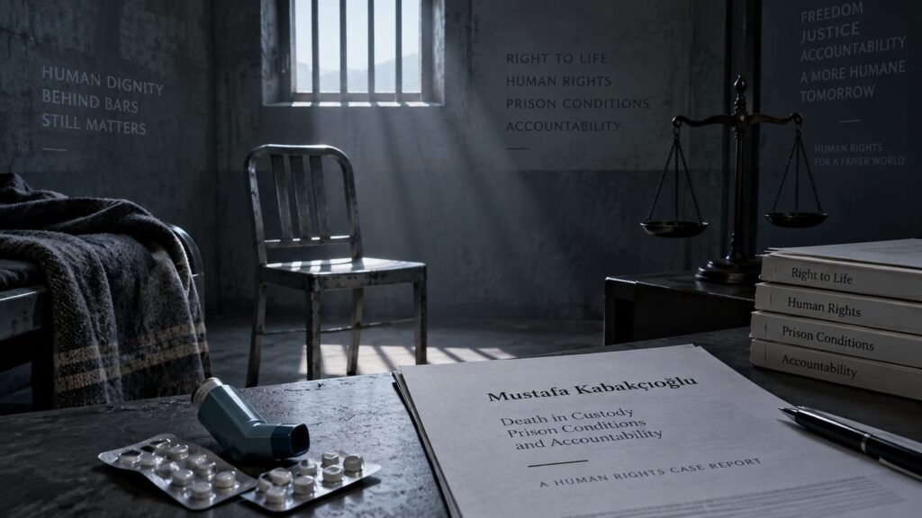 Mustafa Kabakçıoğlu: Death in Custody and the Right to Life